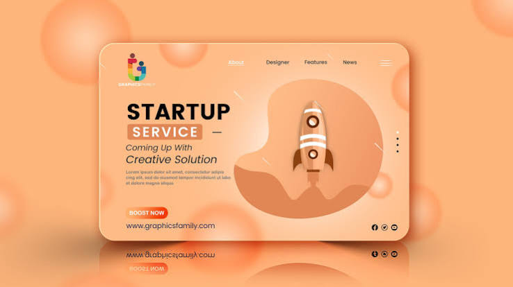 Startup Service Landing Page